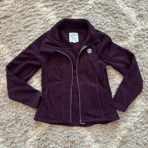 Horseware Ireland Equestrian Fleece Zip Burgundy/Fig Jacket Women’s Small